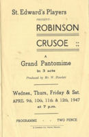 1947 Robinson Crusoe Panto